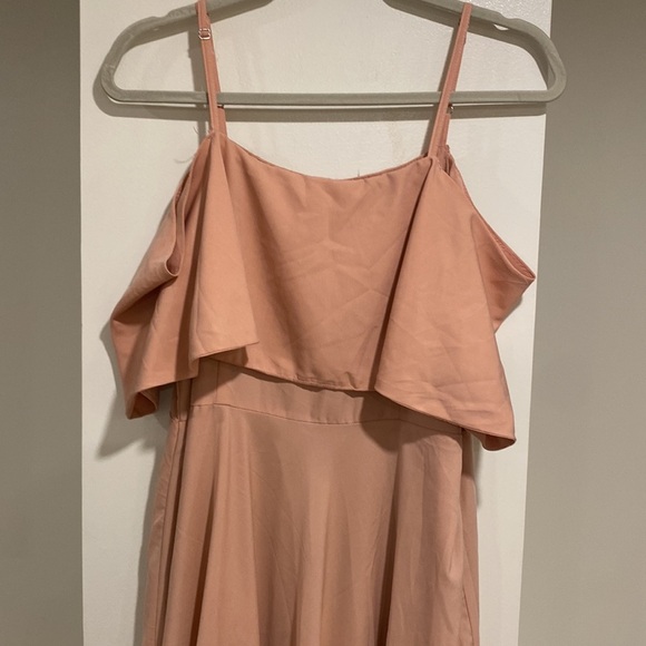 Tokyo Talkies mauve dress.  Size L - Picture 4 of 6